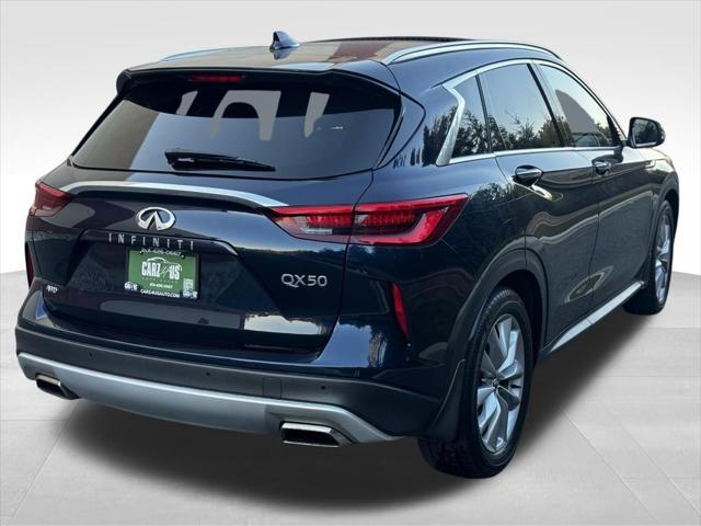 used 2021 INFINITI QX50 car, priced at $1