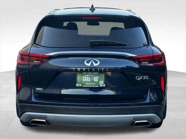 used 2021 INFINITI QX50 car, priced at $1