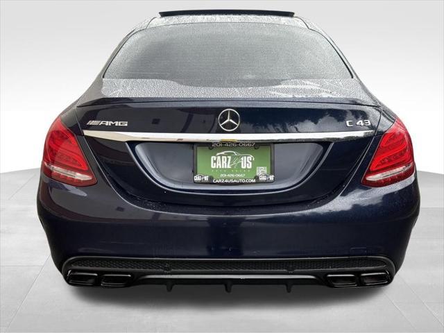 used 2017 Mercedes-Benz AMG C 43 car, priced at $21,998