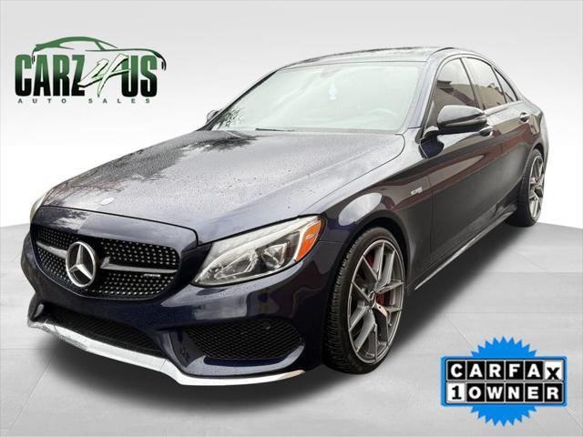 used 2017 Mercedes-Benz AMG C 43 car, priced at $21,998