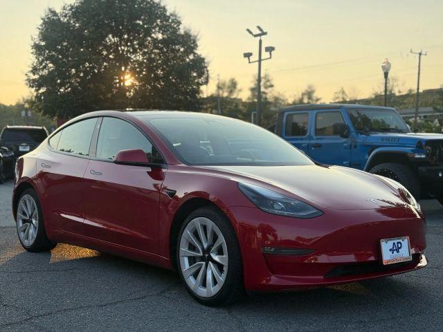 used 2021 Tesla Model 3 car, priced at $24,995