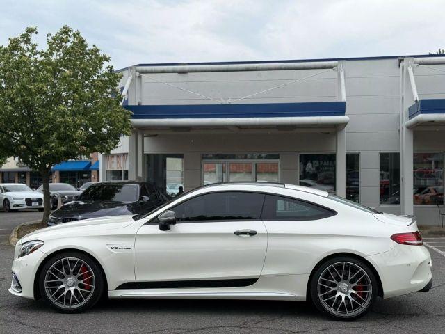 used 2017 Mercedes-Benz AMG C 63 car, priced at $46,995
