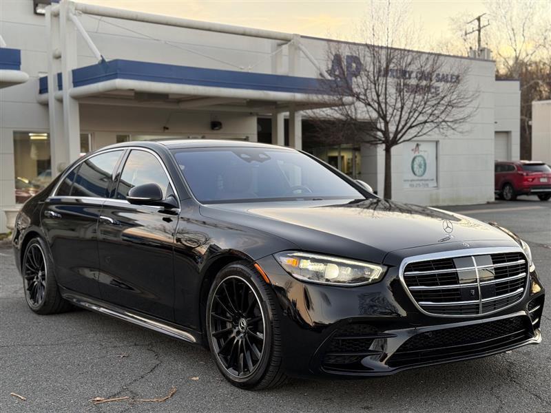 used 2022 Mercedes-Benz S-Class car, priced at $69,995