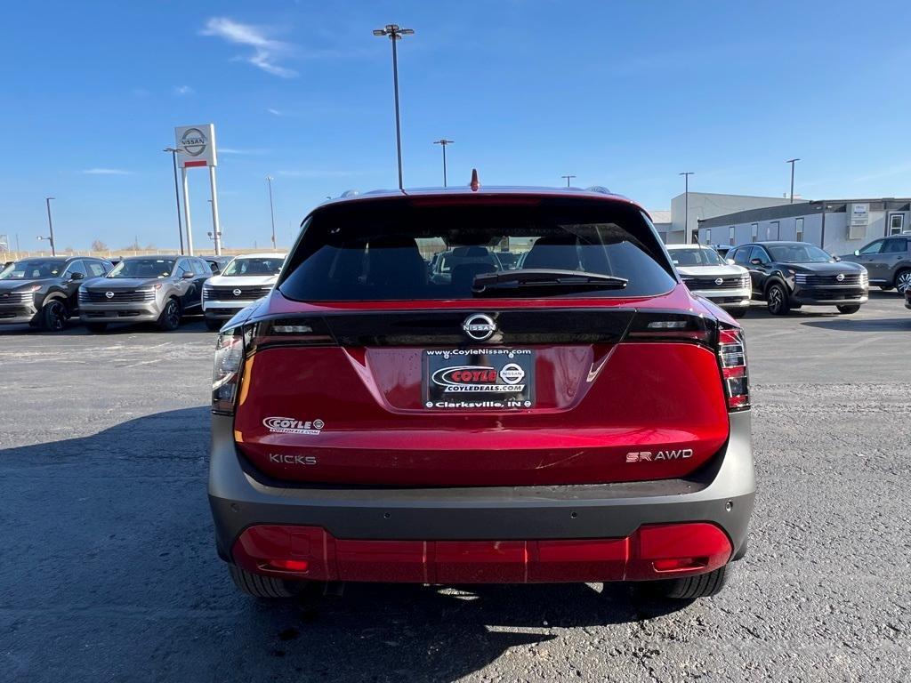 new 2025 Nissan Kicks car, priced at $29,185