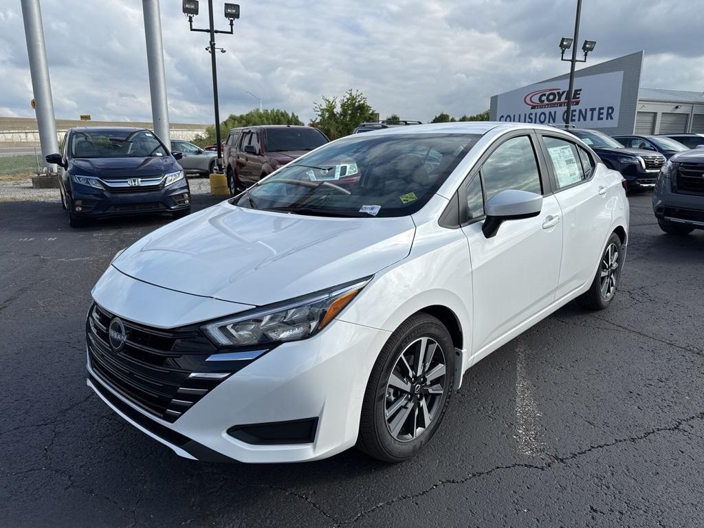 new 2025 Nissan Versa car, priced at $20,145