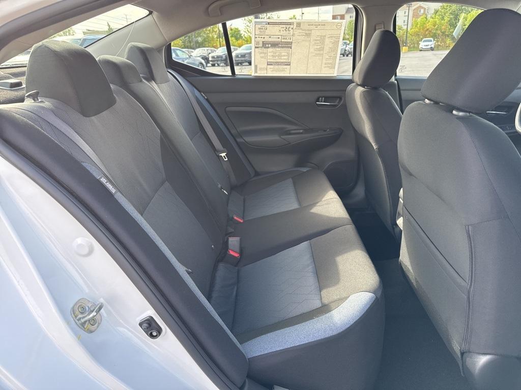 new 2025 Nissan Versa car, priced at $20,145