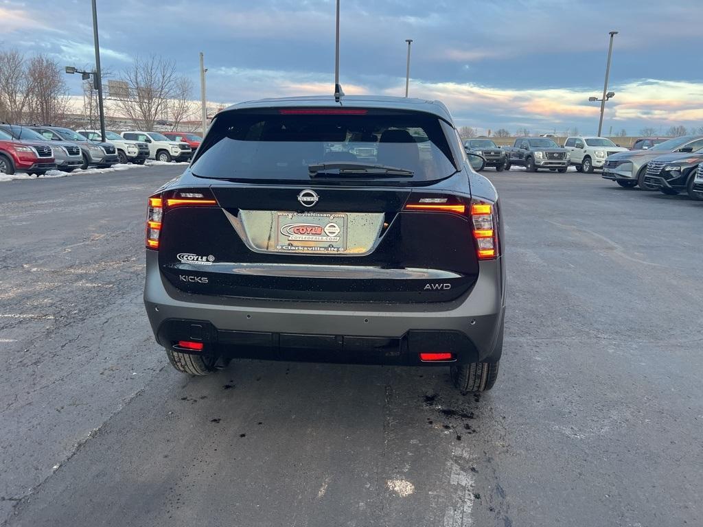 new 2025 Nissan Kicks car, priced at $26,910