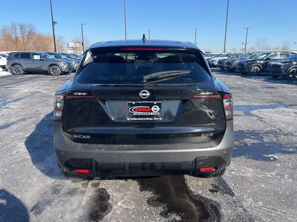 new 2025 Nissan Kicks car, priced at $26,910