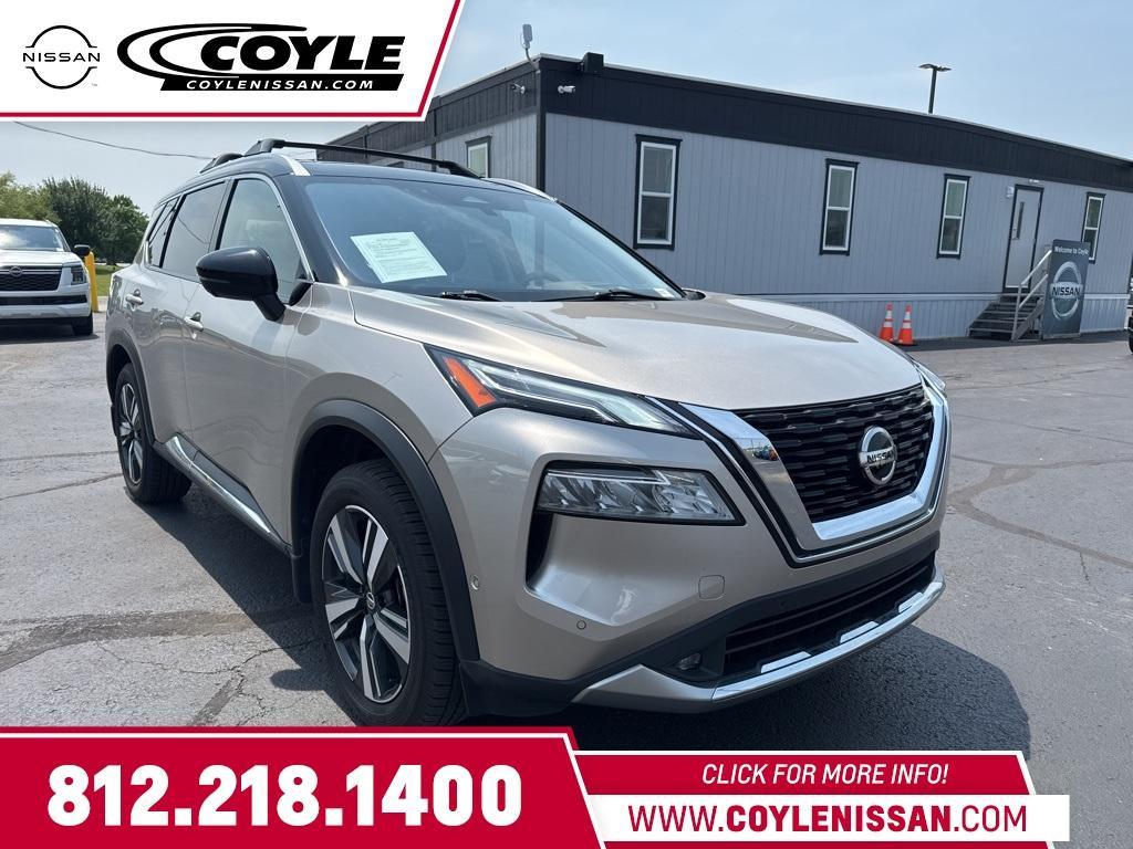 used 2021 Nissan Rogue car, priced at $26,321