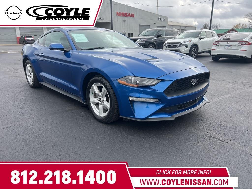 used 2018 Ford Mustang car, priced at $19,476