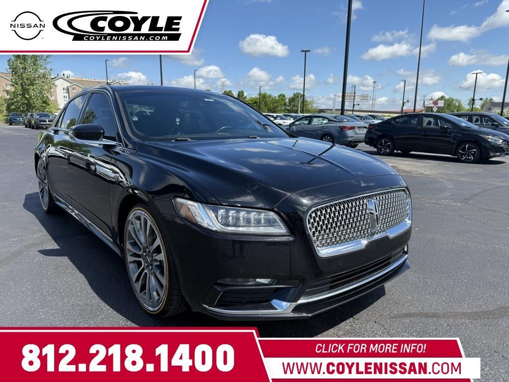used 2017 Lincoln Continental car, priced at $20,990