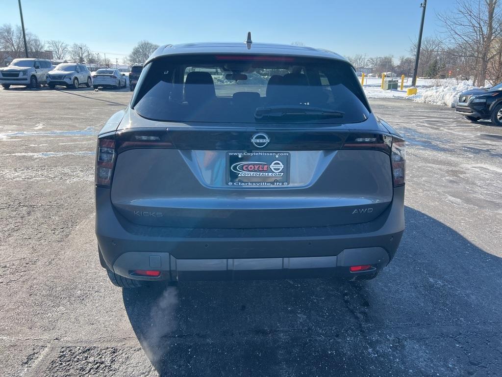 new 2025 Nissan Kicks car, priced at $26,910