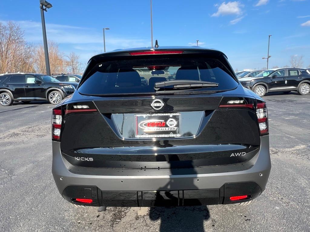 new 2025 Nissan Kicks car, priced at $26,410