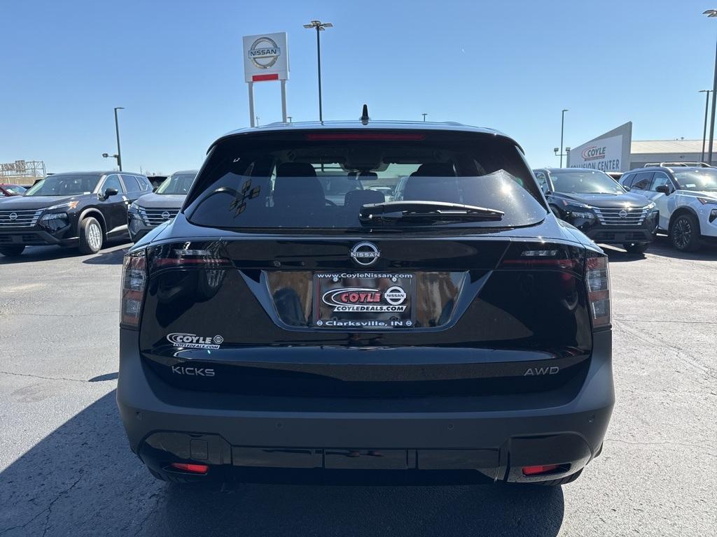 new 2025 Nissan Kicks car, priced at $26,935