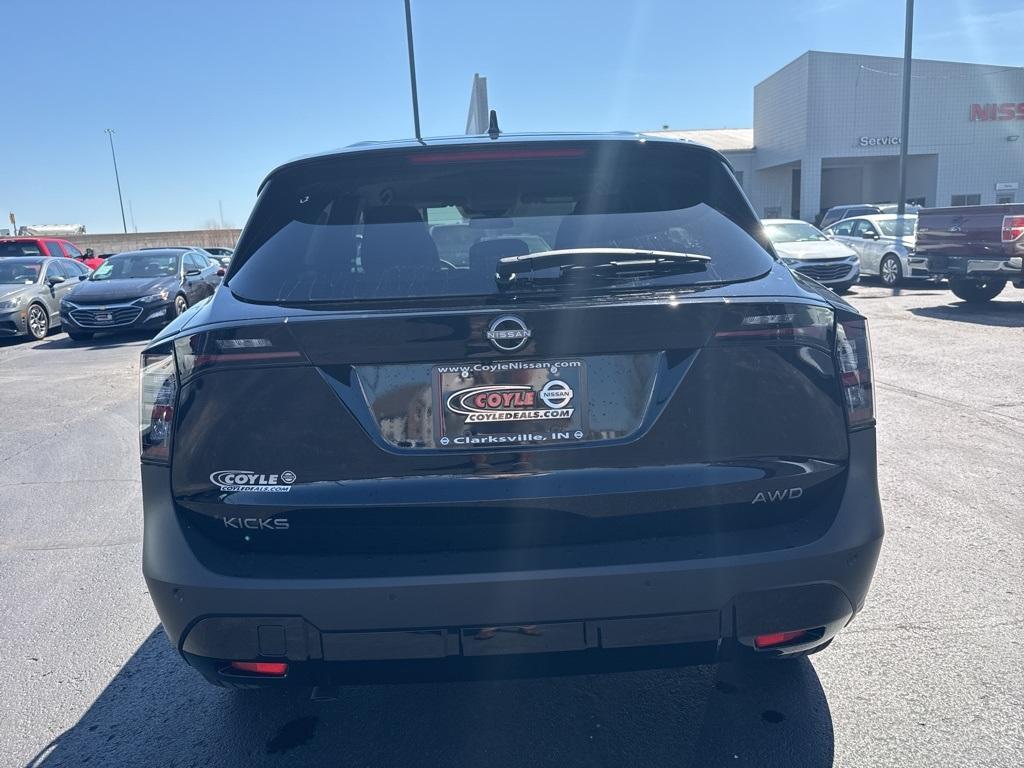 new 2025 Nissan Kicks car, priced at $26,430