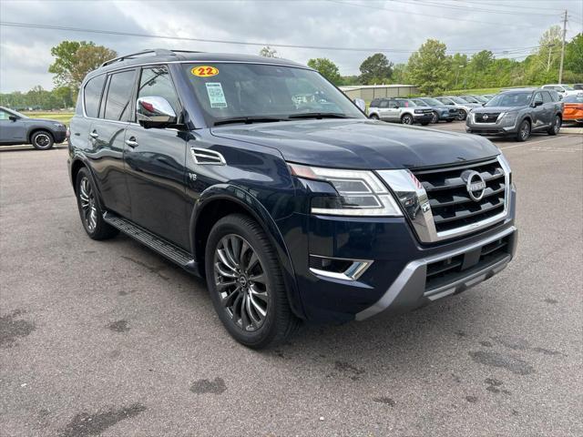 used 2022 Nissan Armada car, priced at $54,995