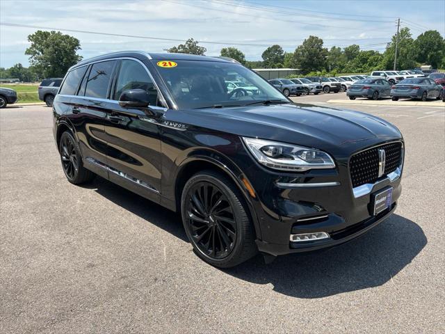 used 2021 Lincoln Aviator car, priced at $39,995