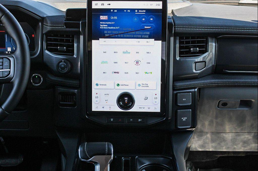 new 2025 Ford F-150 Lightning car, priced at $73,295