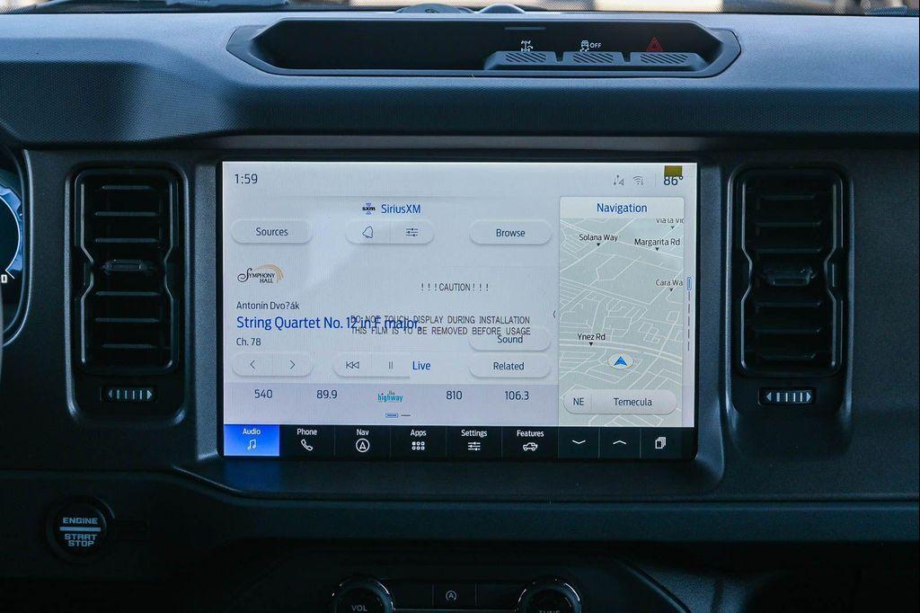 new 2025 Ford Bronco car, priced at $47,760