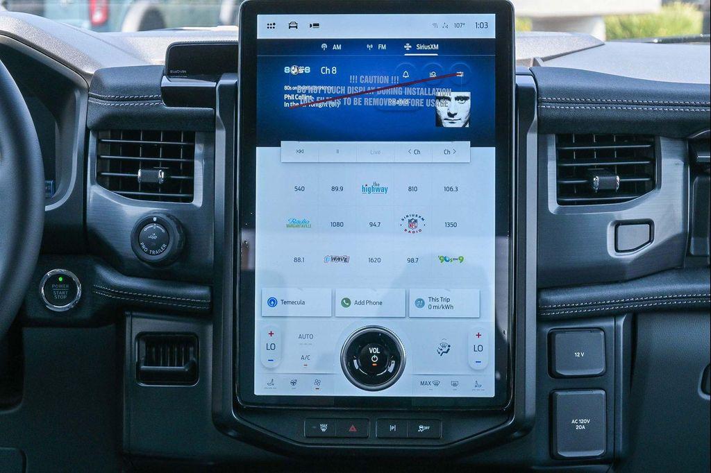 new 2025 Ford F-150 Lightning car, priced at $72,865