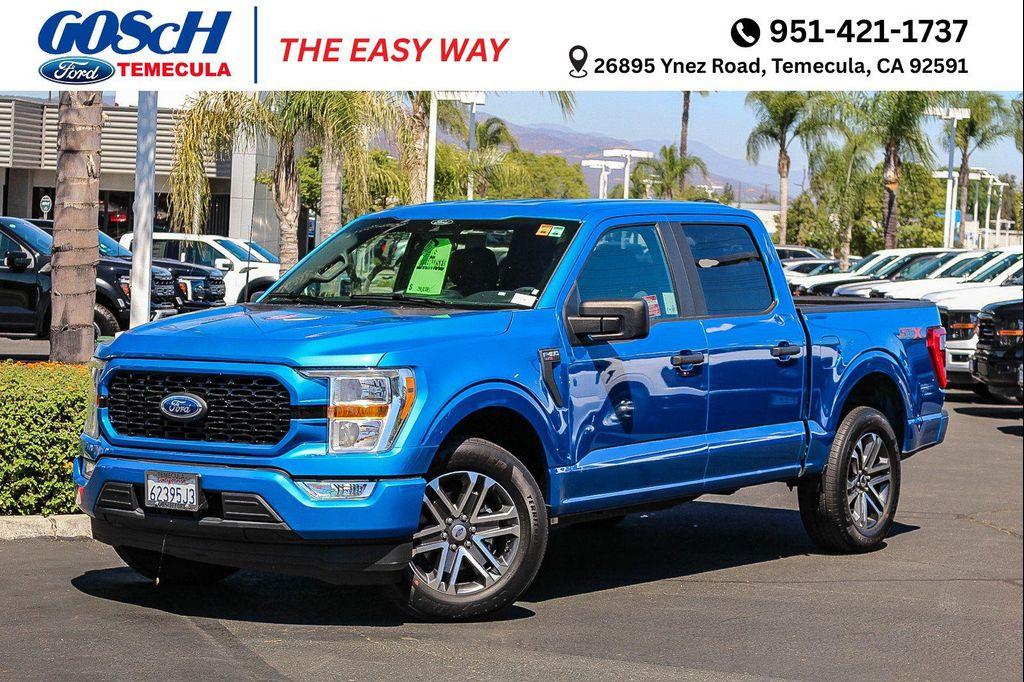 used 2021 Ford F-150 car, priced at $30,698