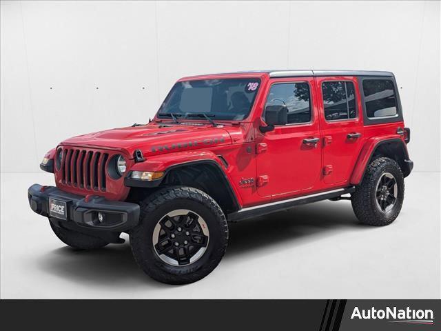 used 2018 Jeep Wrangler Unlimited car, priced at $33,720