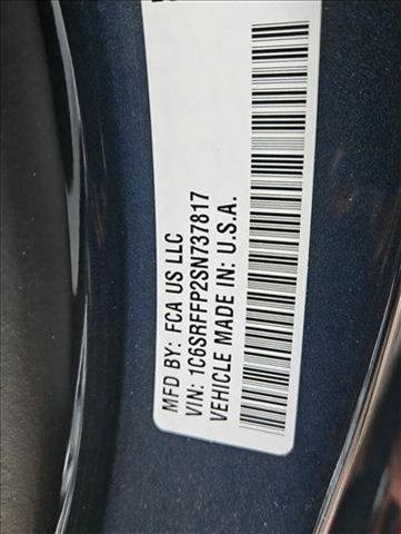 new 2025 Ram 1500 car, priced at $52,596