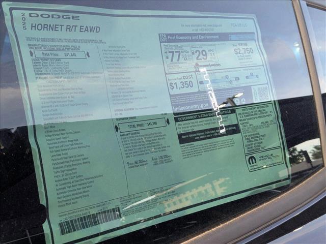 new 2025 Dodge Hornet car, priced at $38,799