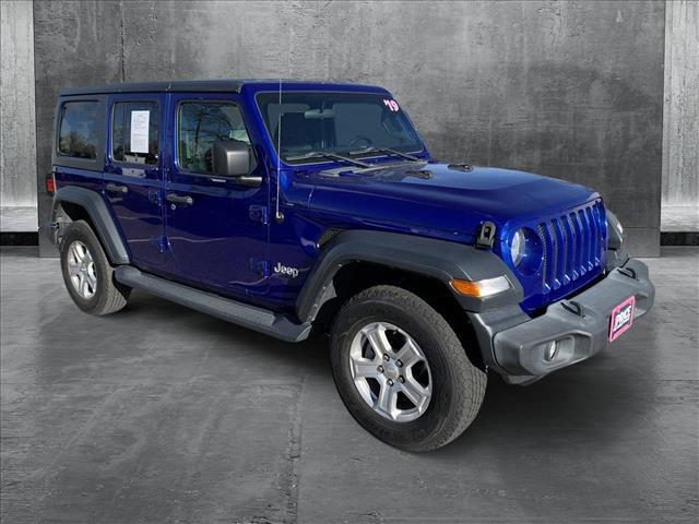 used 2019 Jeep Wrangler Unlimited car, priced at $27,499