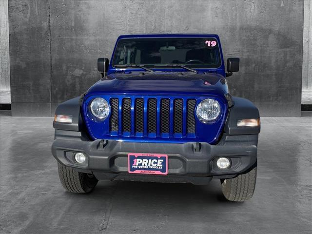 used 2019 Jeep Wrangler Unlimited car, priced at $27,499