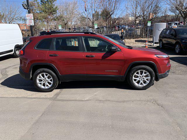 used 2016 Jeep Cherokee car, priced at $10,000