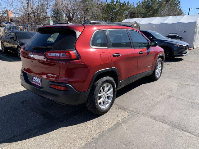 used 2016 Jeep Cherokee car, priced at $10,000