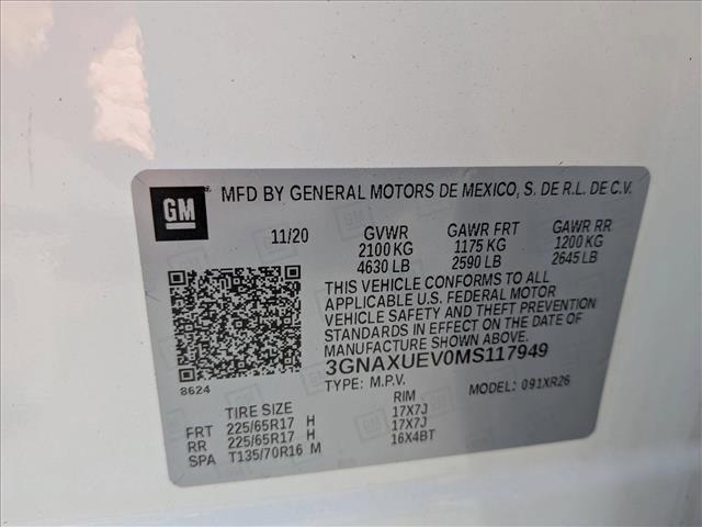 used 2021 Chevrolet Equinox car, priced at $20,000