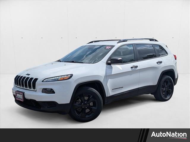 used 2017 Jeep Cherokee car, priced at $13,800