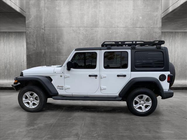 used 2018 Jeep Wrangler Unlimited car, priced at $22,499