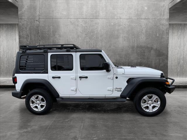 used 2018 Jeep Wrangler Unlimited car, priced at $22,499