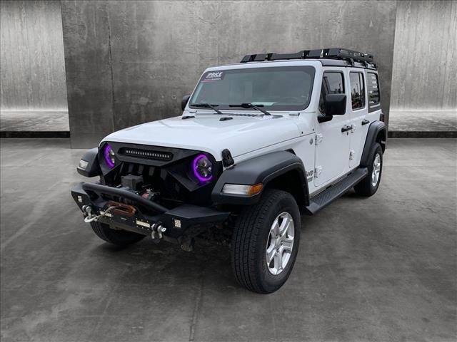 used 2018 Jeep Wrangler Unlimited car, priced at $22,499