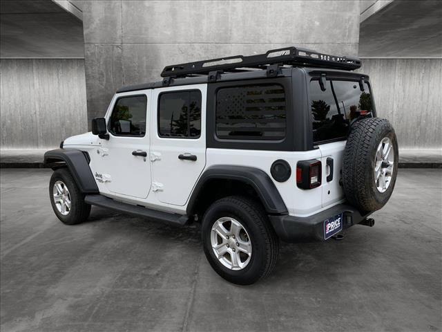 used 2018 Jeep Wrangler Unlimited car, priced at $22,499