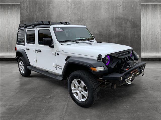 used 2018 Jeep Wrangler Unlimited car, priced at $22,499