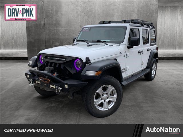 used 2018 Jeep Wrangler Unlimited car, priced at $23,099