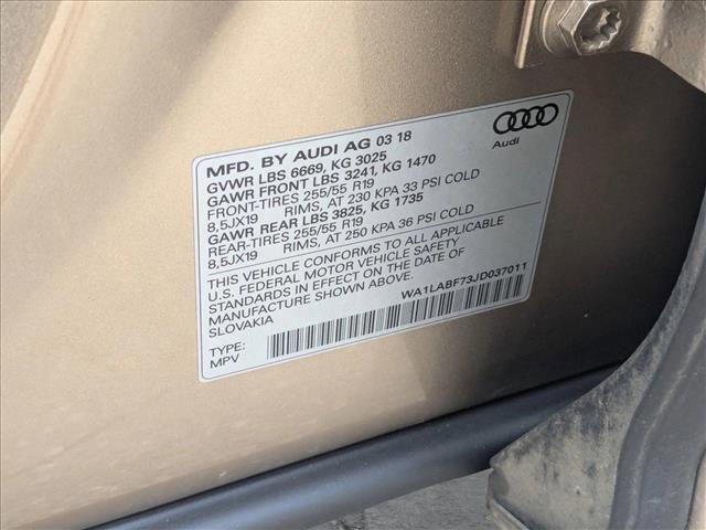 used 2018 Audi Q7 car, priced at $20,870