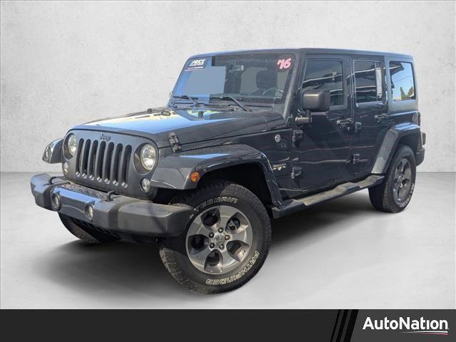 used 2016 Jeep Wrangler Unlimited car, priced at $19,500