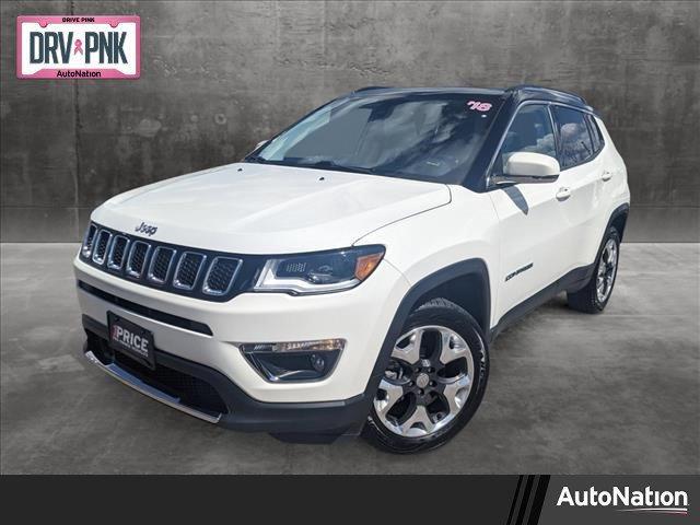 used 2018 Jeep Compass car, priced at $22,887