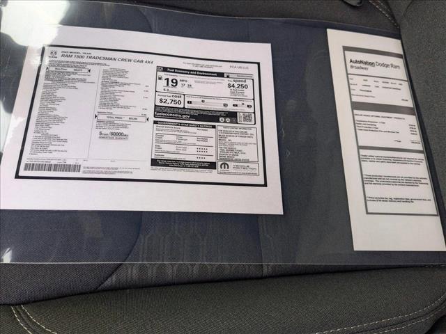 new 2025 Ram 1500 car, priced at $48,777