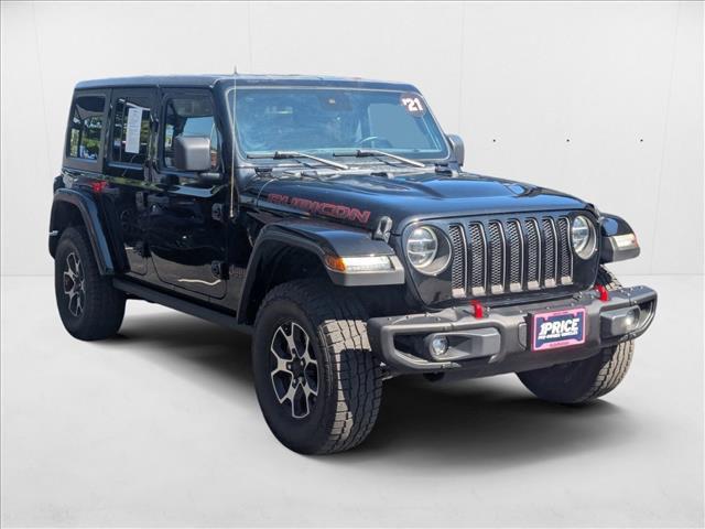 used 2021 Jeep Wrangler Unlimited car, priced at $32,200