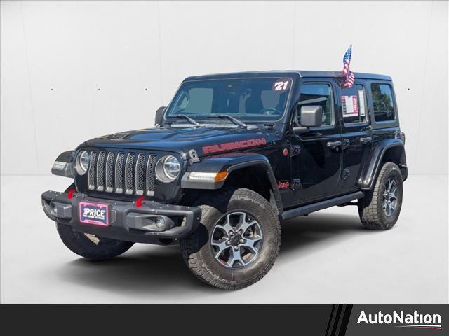 used 2021 Jeep Wrangler Unlimited car, priced at $34,000