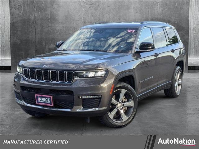 used 2021 Jeep Grand Cherokee L car, priced at $27,229
