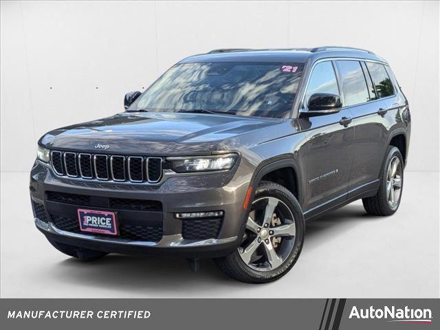 used 2021 Jeep Grand Cherokee L car, priced at $26,987