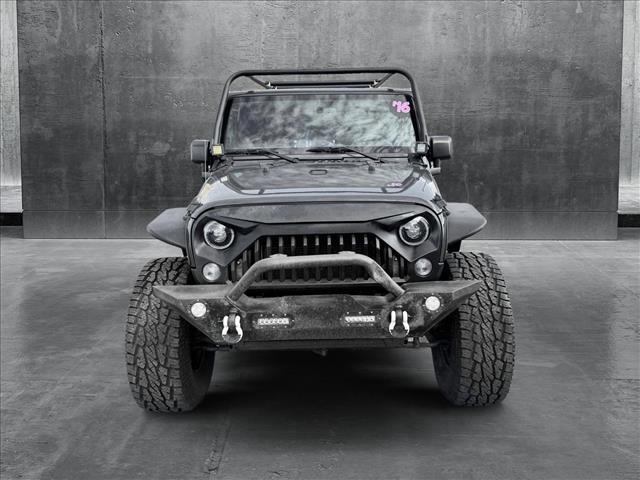 used 2016 Jeep Wrangler Unlimited car, priced at $18,410