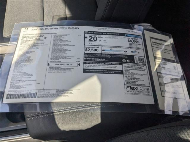 new 2026 Ram 1500 car, priced at $58,168